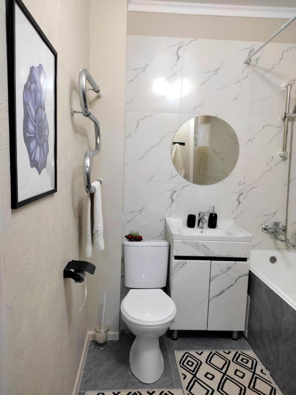 Apartmán Microdistrict Taugul Almaty Exteriér fotografie